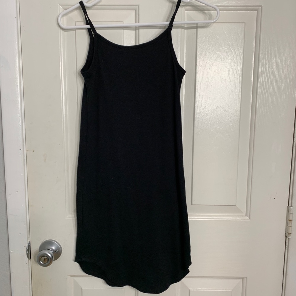 black short dress